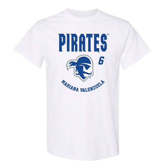 Seton Hall - NCAA Women's Basketball : Mariana Valenzuela - Fashion Shersey T-Shirt-0