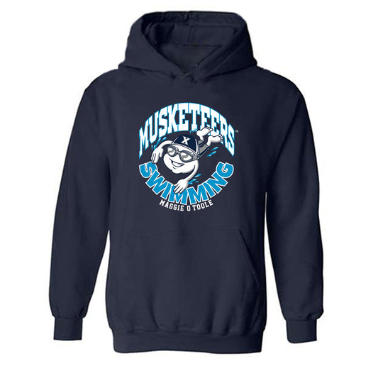 Xavier - NCAA Women's Swimming & Diving : Maggie O'Toole - Fashion Shersey Hooded Sweatshirt-0