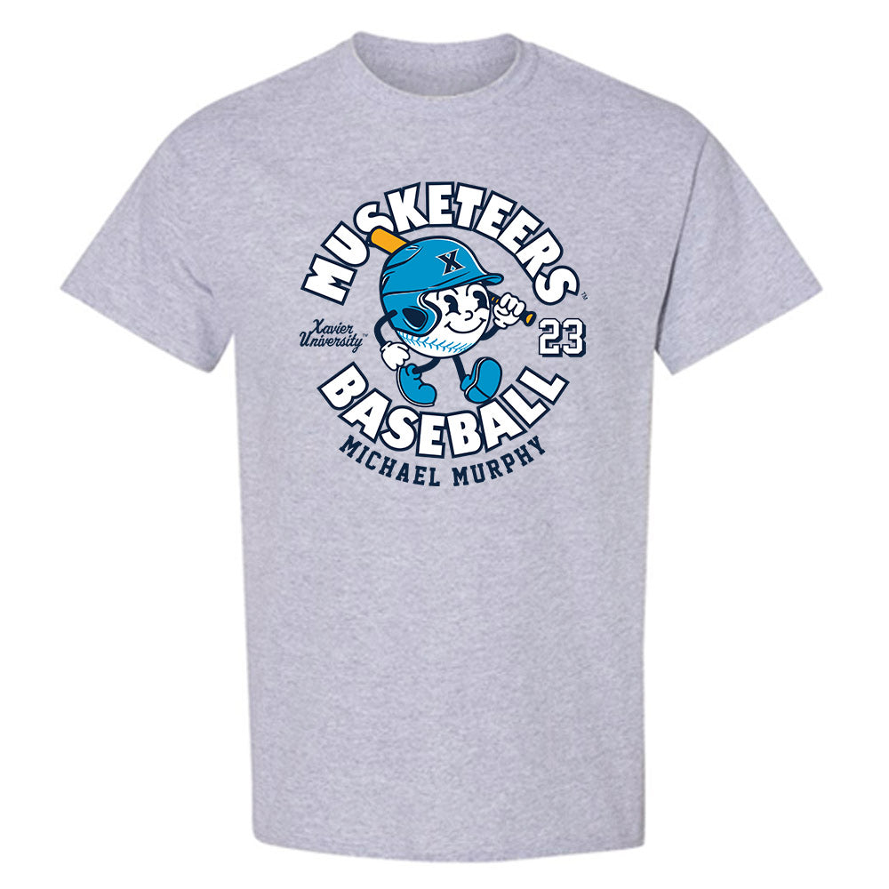 Xavier - NCAA Baseball : Michael Murphy - Fashion Shersey T-Shirt-0