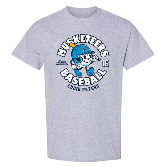 Xavier - NCAA Baseball : Eddie Peters - Fashion Shersey T-Shirt