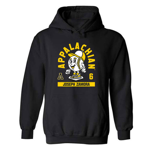 App State - NCAA Baseball : Joseph Zamora - Fashion Shersey Hooded Sweatshirt-0
