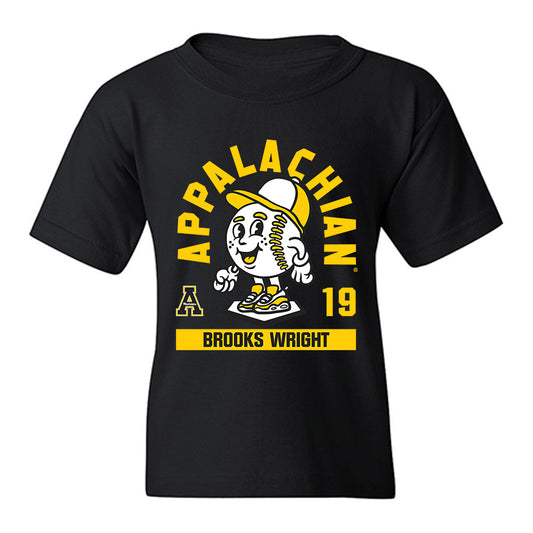 App State - NCAA Baseball : Brooks Wright - Fashion Shersey Youth T-Shirt-0