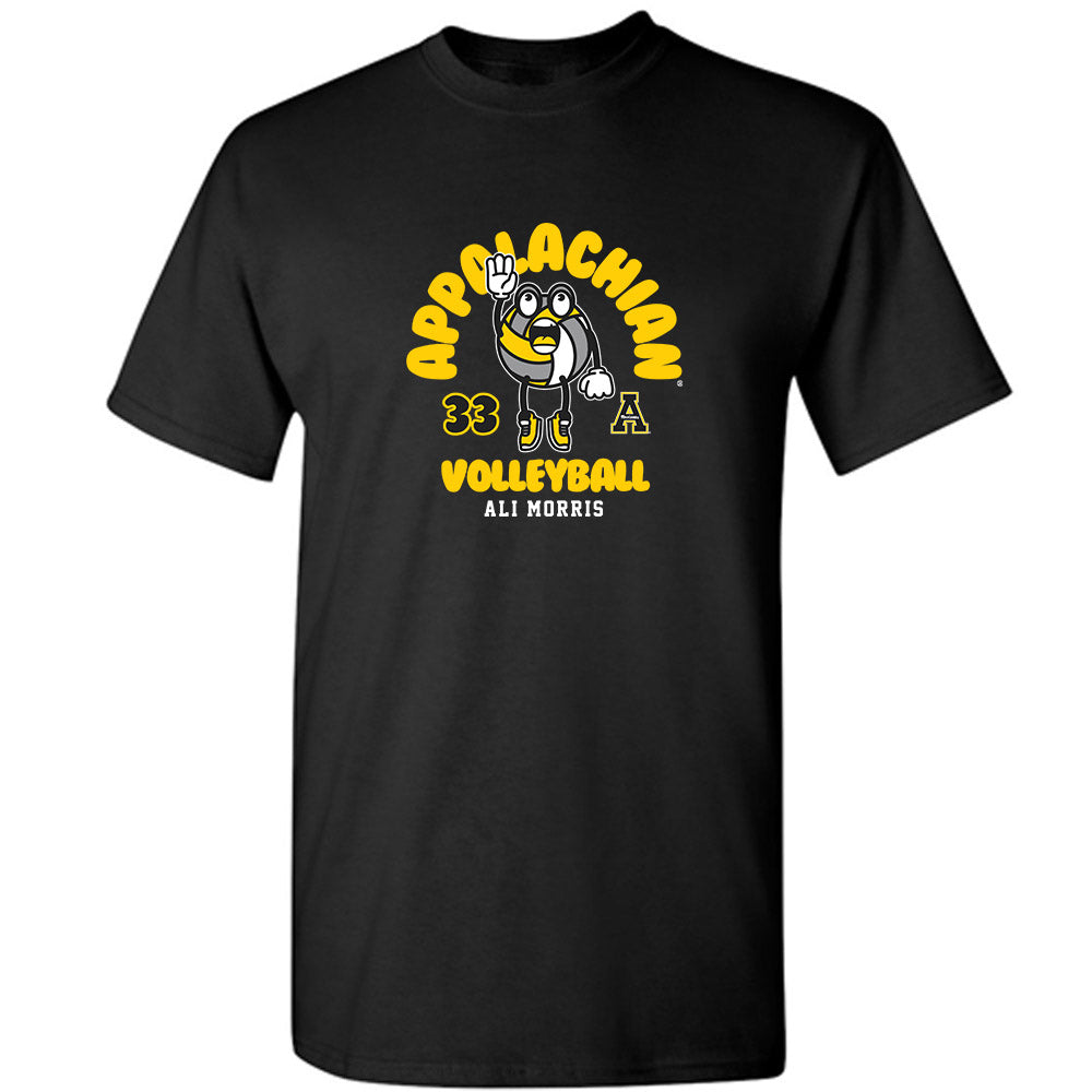 App State - NCAA Women's Volleyball : Ali Morris - Fashion Shersey T-Shirt-0