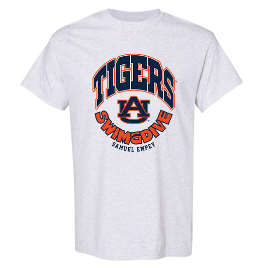 Auburn - NCAA Men's Swimming & Diving : Samuel Empey - Fashion Shersey T-Shirt-0