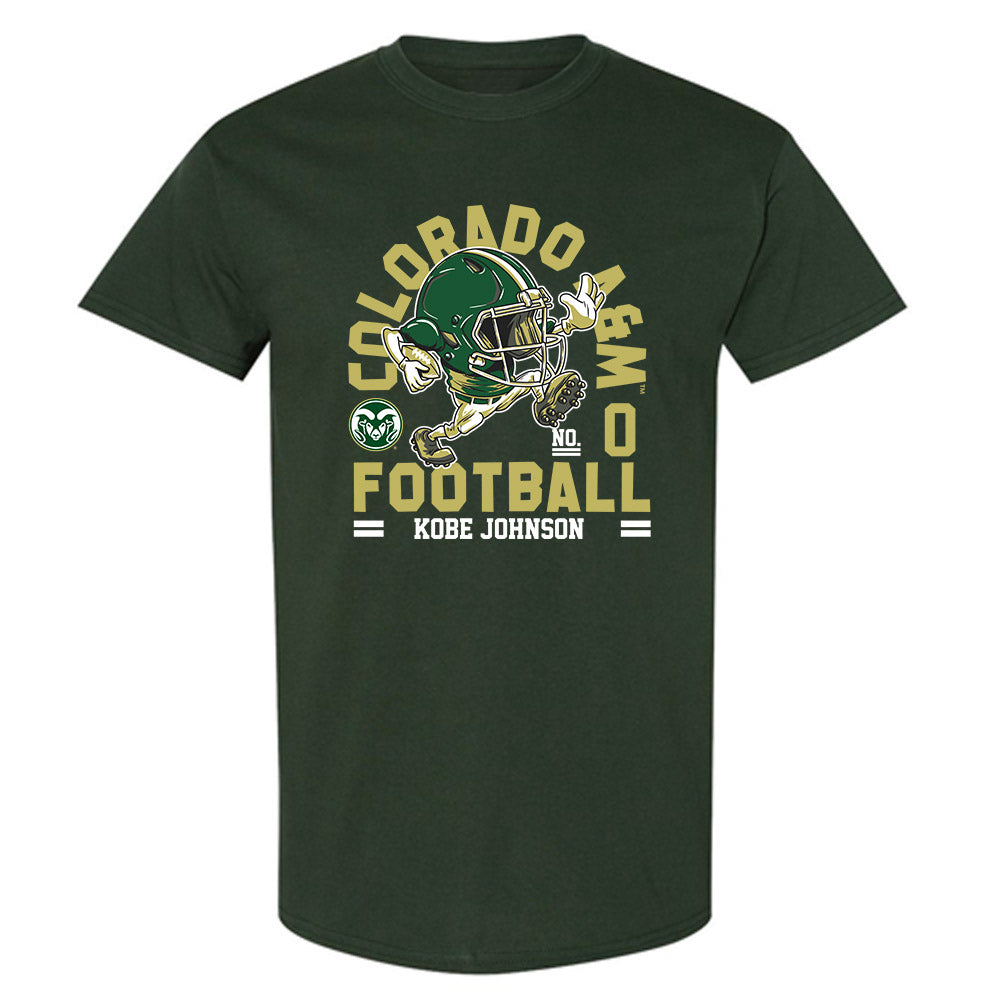 Colorado State - NCAA Football : Kobe Johnson - T-Shirt Fashion Shersey