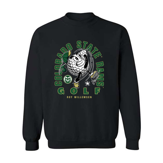 Colorado State - NCAA Men's Golf : Roy Willemsen - Crewneck Sweatshirt-0
