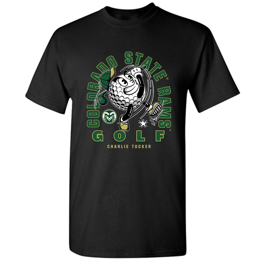 Colorado State - NCAA Men's Golf : Charlie Tucker - T-Shirt-0