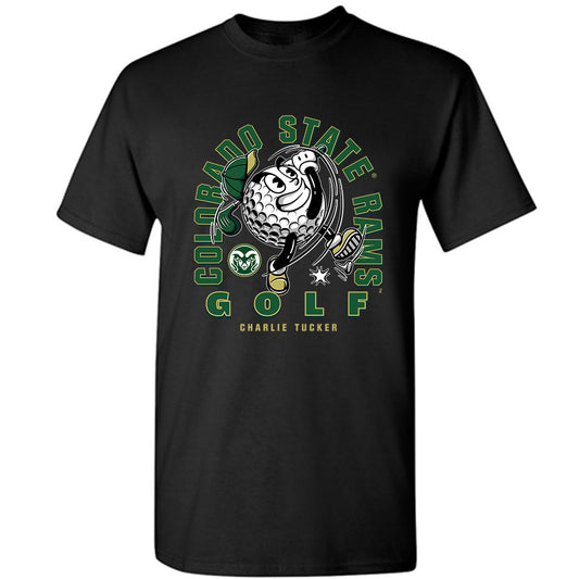 Colorado State - NCAA Men's Golf : Charlie Tucker - T-Shirt-0