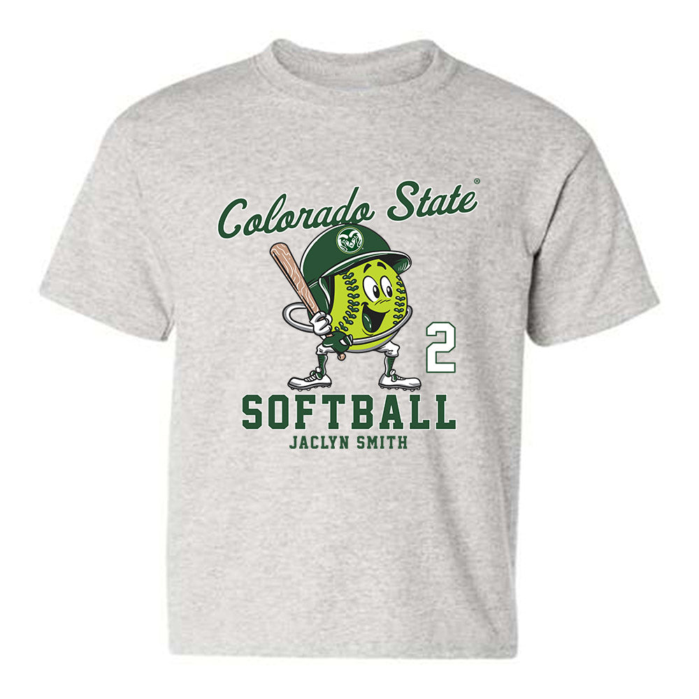 Colorado State - NCAA Softball : Jaclyn Smith - Youth T-Shirt-0