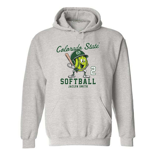 Colorado State - NCAA Softball : Jaclyn Smith - Hooded Sweatshirt-0