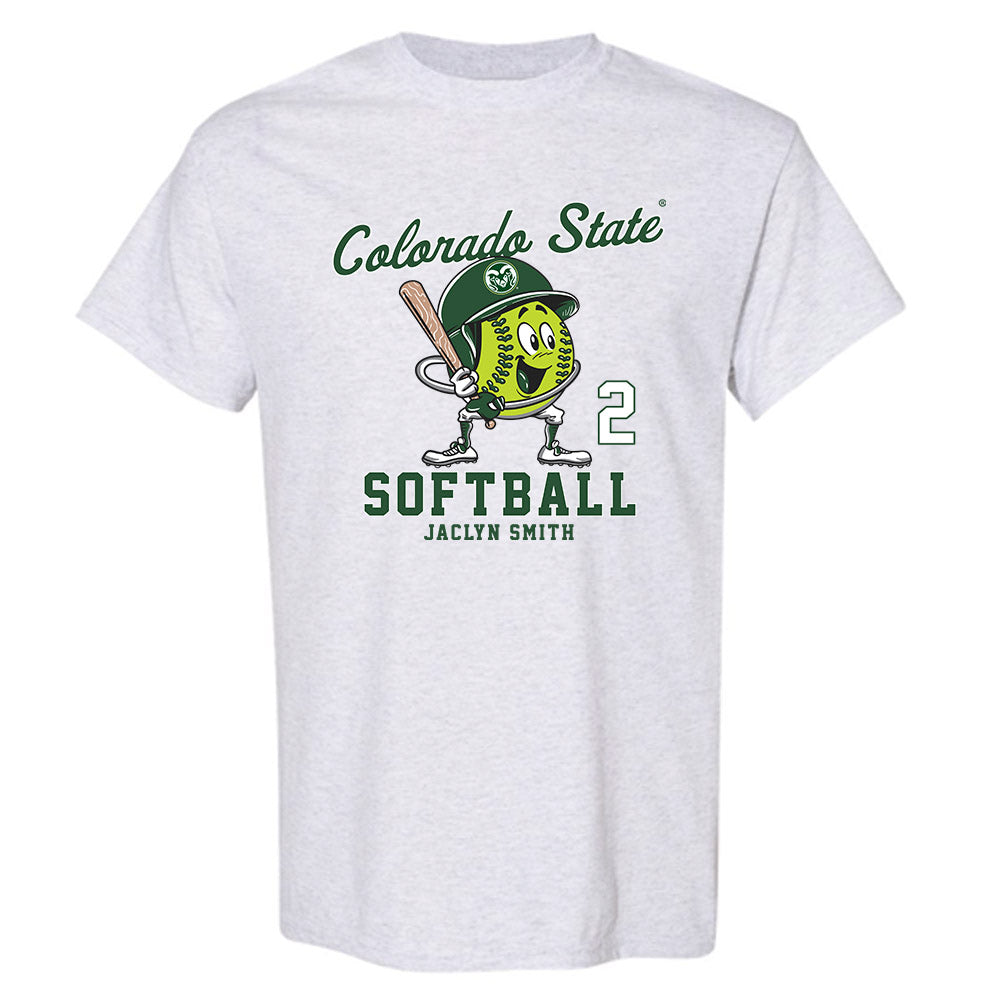 Colorado State - NCAA Softball : Jaclyn Smith - T-Shirt-0