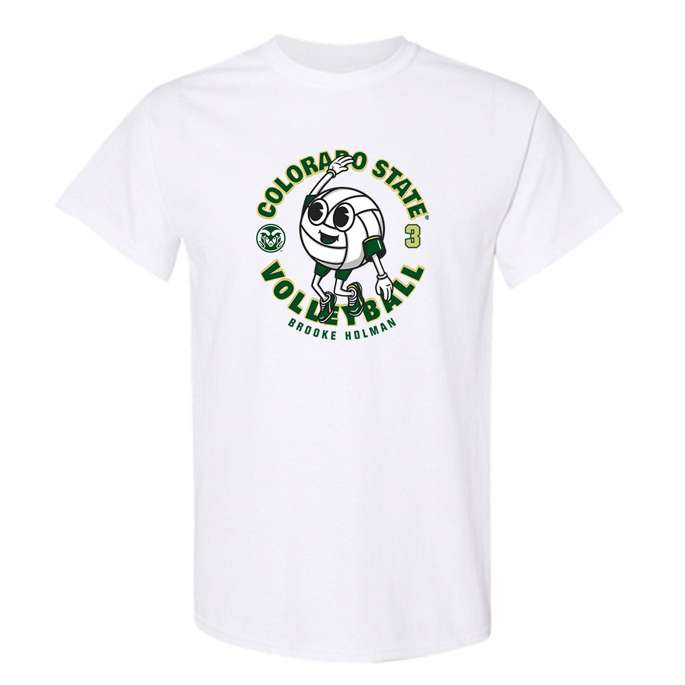 Colorado State - NCAA Women's Volleyball : Brooke Holman - T-Shirt