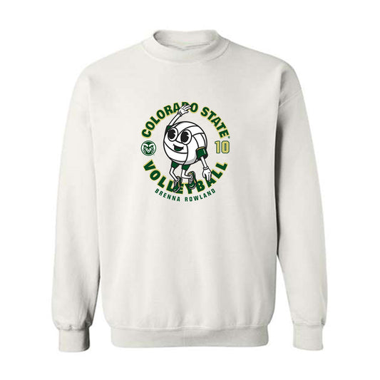 Colorado State - NCAA Women's Volleyball : Brenna Rowland - Crewneck Sweatshirt-0