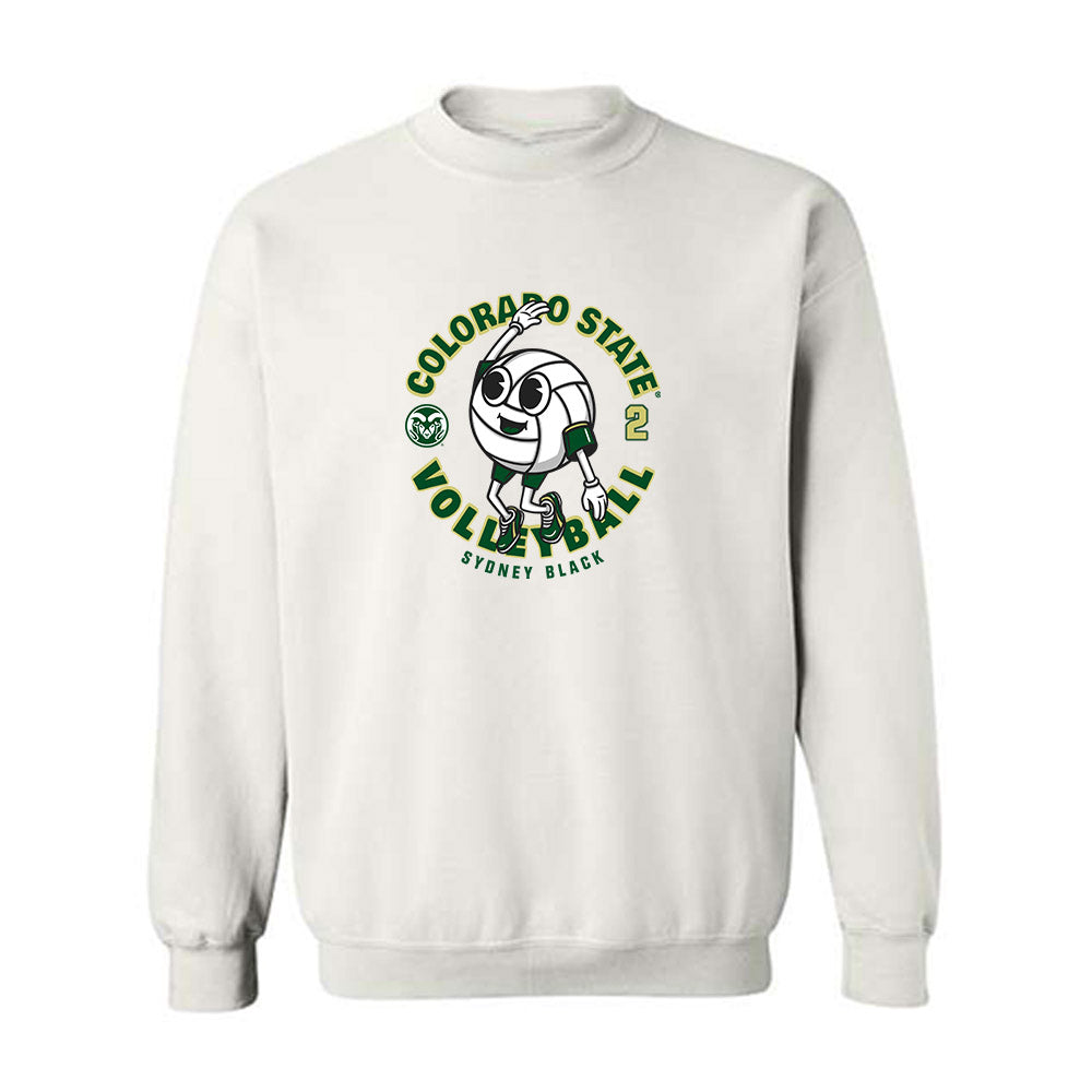 Colorado State - NCAA Women's Volleyball : Sydney Black - Crewneck Sweatshirt-0