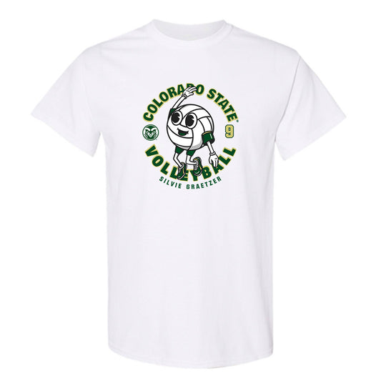 Colorado State - NCAA Women's Volleyball : Silvie Graetzer - T-Shirt-0