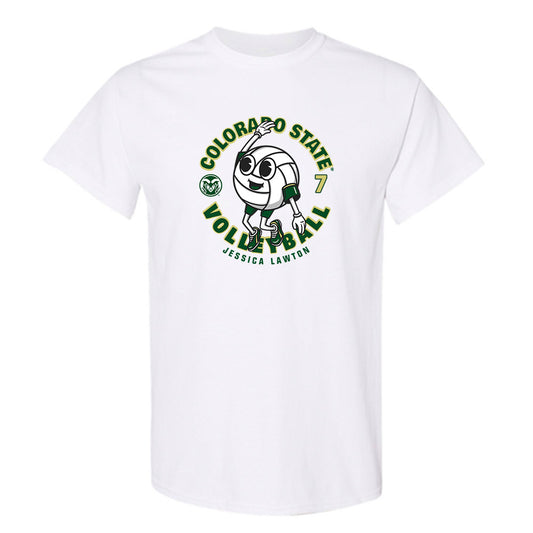 Colorado State - NCAA Women's Volleyball : Jessica Lawton - T-Shirt