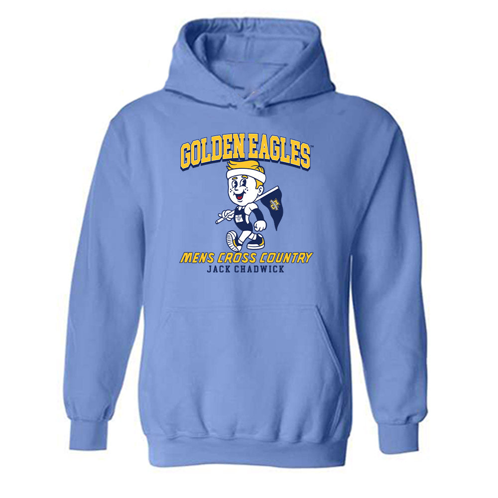 Marquette - NCAA Men's Cross Country : Jack Chadwick - Fashion Shersey Hooded Sweatshirt-0