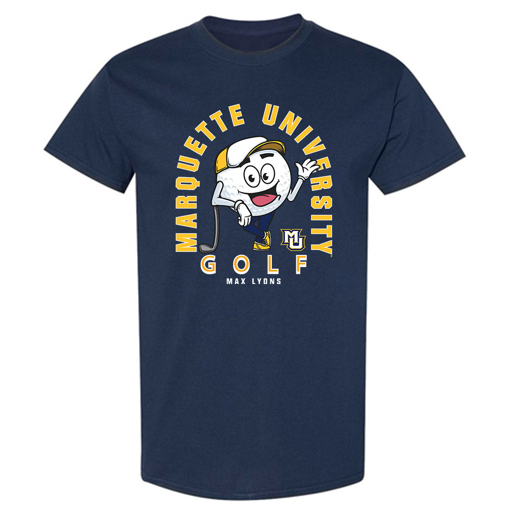 Marquette - NCAA Men's Golf : Max Lyons - Fashion Shersey T-Shirt