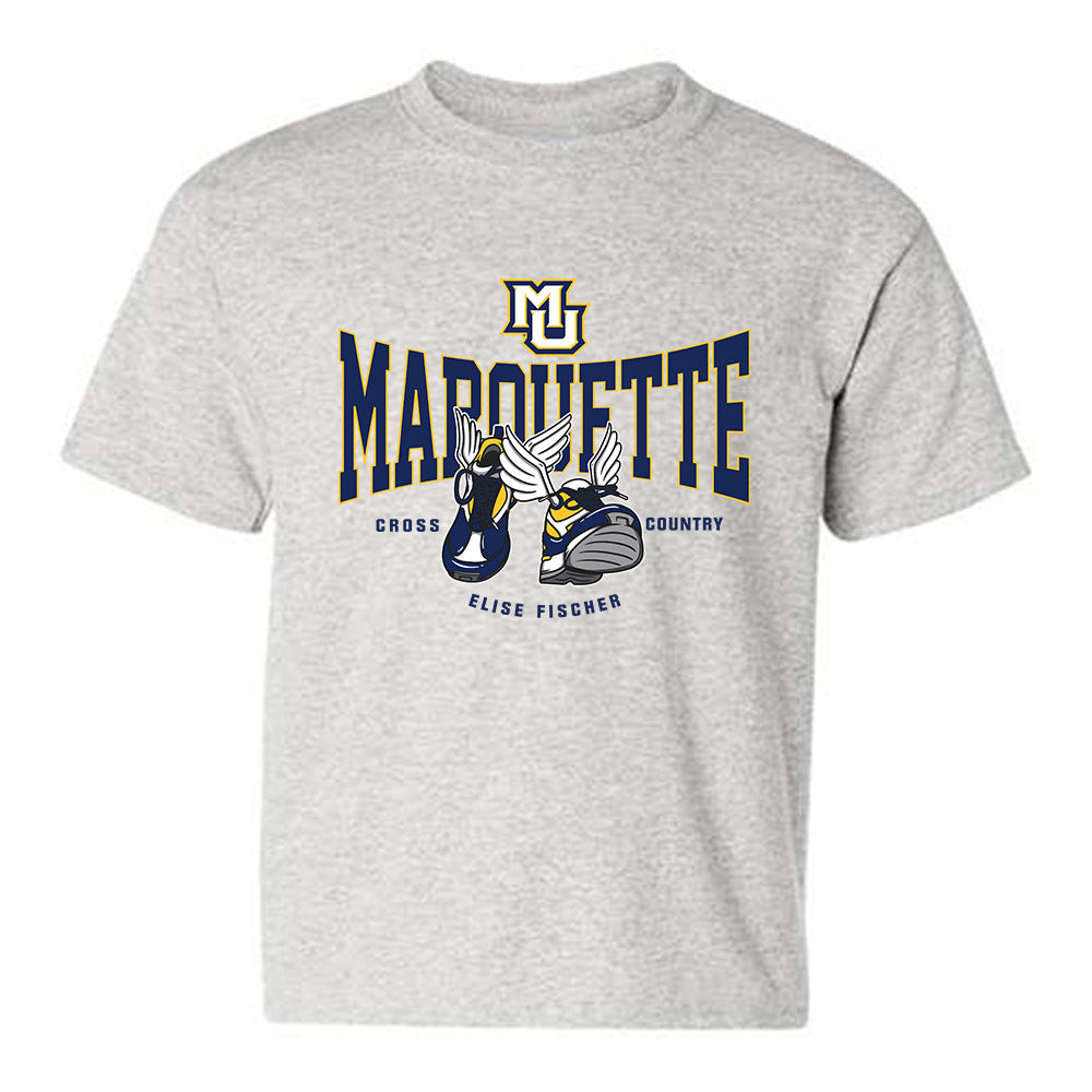 Marquette - NCAA Women's Cross Country : Elise Fischer - Fashion Shersey Youth T-Shirt-0