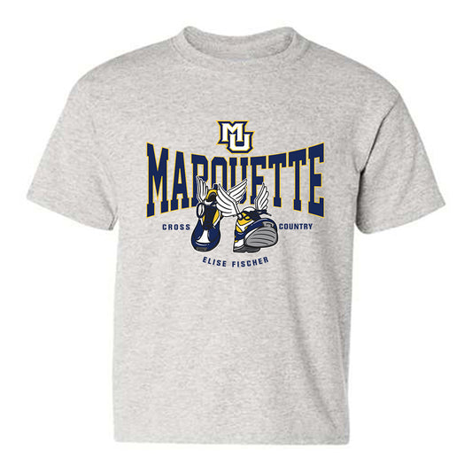 Marquette - NCAA Women's Cross Country : Elise Fischer - Fashion Shersey Youth T-Shirt-0