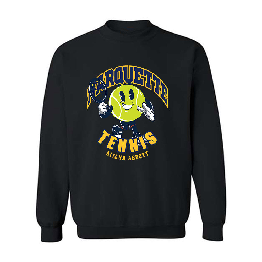 Marquette - NCAA Women's Tennis : Aiyana Abbott - Fashion Shersey Crewneck Sweatshirt