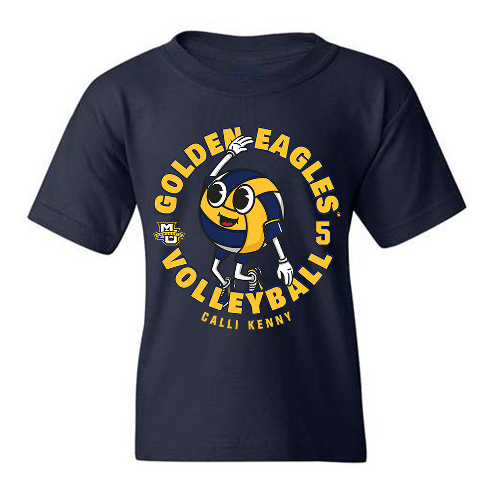 Marquette - NCAA Women's Volleyball : Calli Kenny - Fashion Shersey Youth T-Shirt