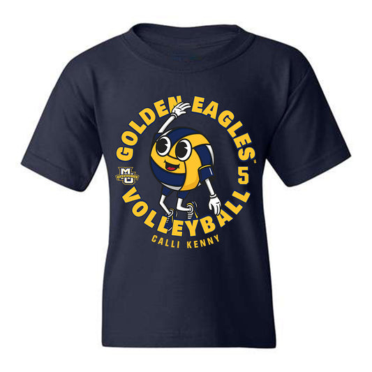 Marquette - NCAA Women's Volleyball : Calli Kenny - Fashion Shersey Youth T-Shirt