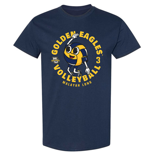 Marquette - NCAA Women's Volleyball : Malayah Long - Fashion Shersey T-Shirt