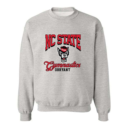 NC State - NCAA Women's Gymnastics : Bella OBryant - Fashion Shersey Crewneck Sweatshirt