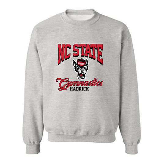 NC State - NCAA Women's Gymnastics : Elle Hadrick - Fashion Shersey Crewneck Sweatshirt