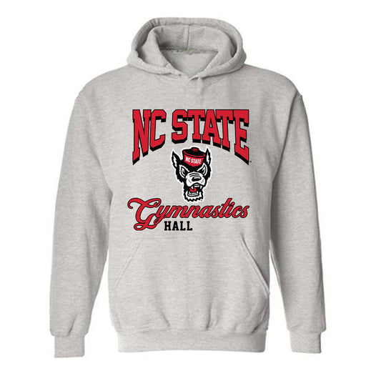 NC State - NCAA Women's Gymnastics : Maddie Hall - Fashion Shersey Hooded Sweatshirt