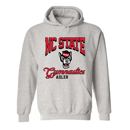 NC State - NCAA Women's Gymnastics : Meg Adler - Fashion Shersey Hooded Sweatshirt