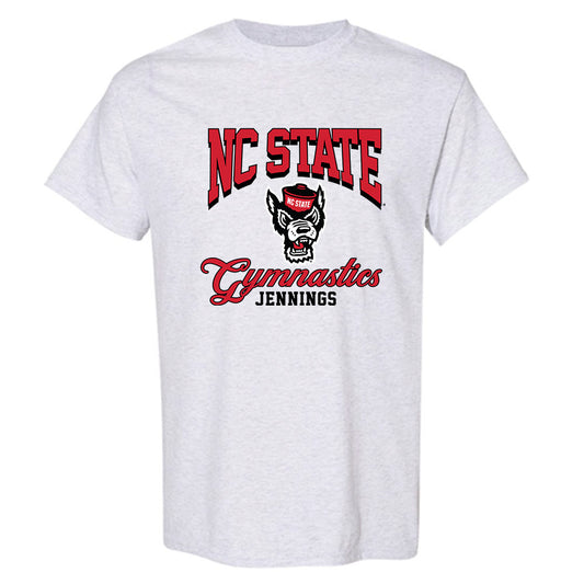 NC State - NCAA Women's Gymnastics : Macy Jennings - Fashion Shersey T-Shirt-0