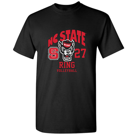 NC State - NCAA Women's Volleyball : Rebecca Ring - Fashion Shersey T-Shirt-0