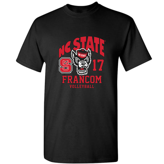 NC State - NCAA Women's Volleyball : Talia Francom - Fashion Shersey T-Shirt-0