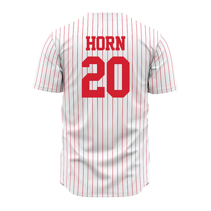 Nebraska - NCAA Baseball : Tyner Horn - Pinstripe Jersey