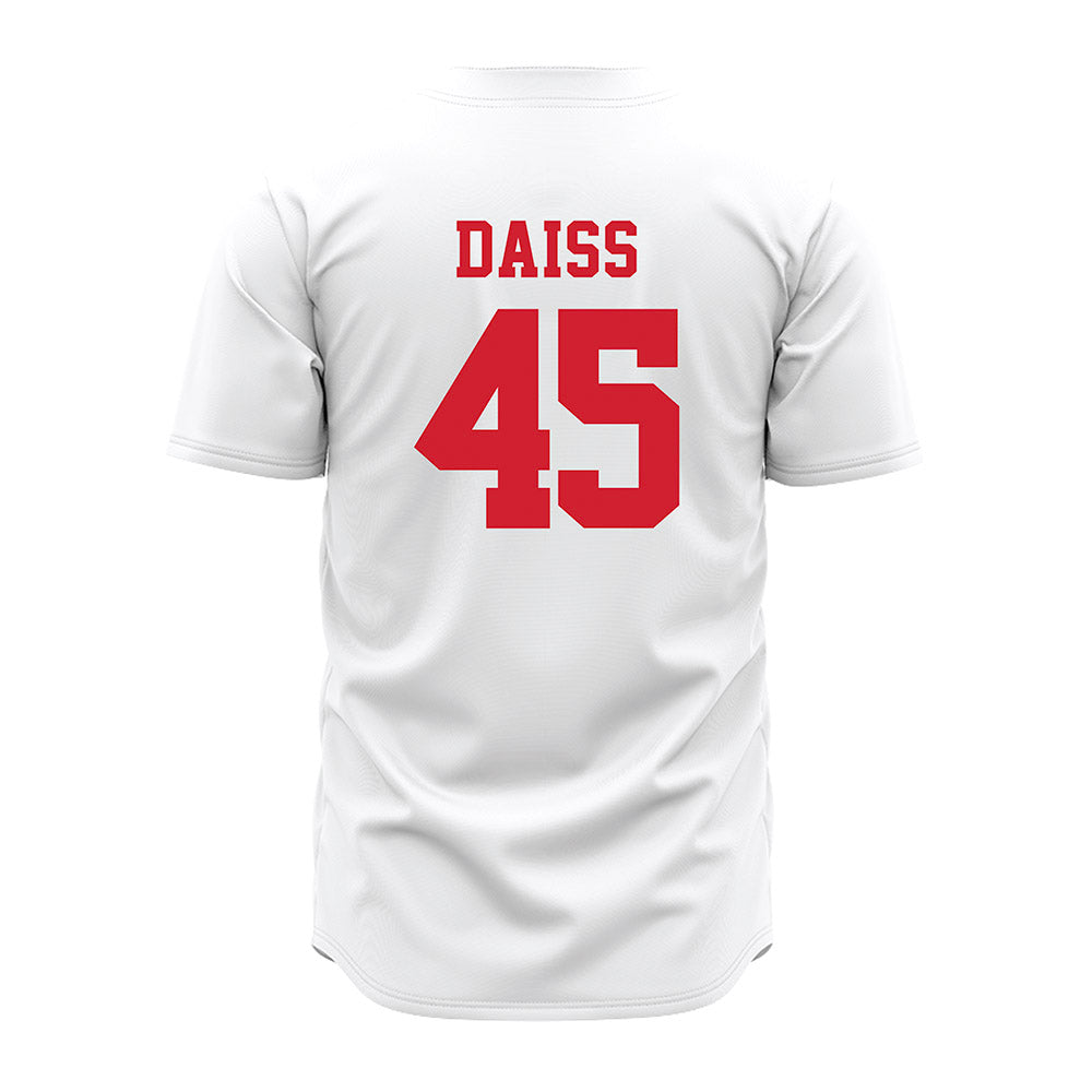 Nebraska - NCAA Baseball : Casey Daiss - Pinstripe Jersey