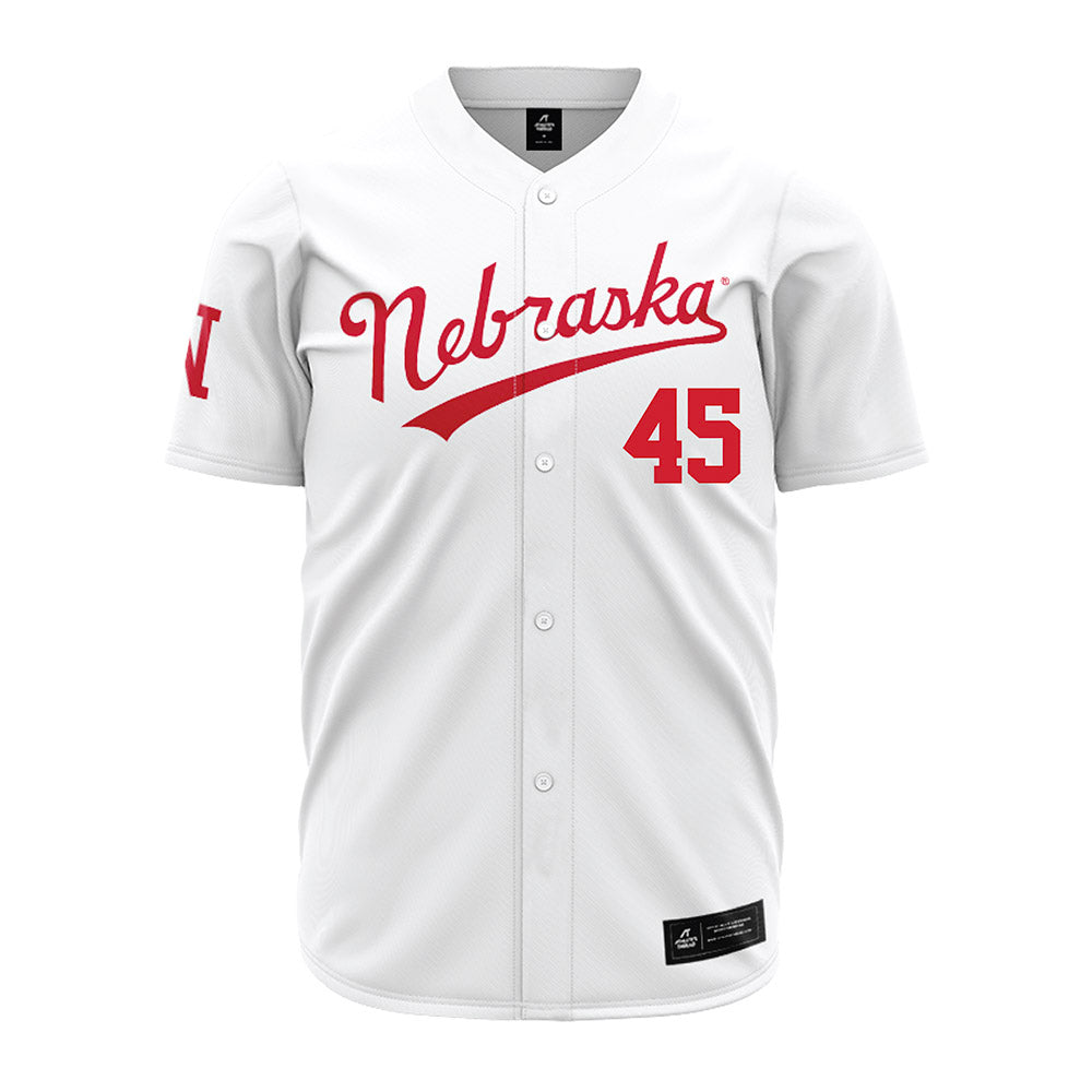 Nebraska - NCAA Baseball : Casey Daiss - Pinstripe Jersey