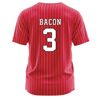 Nebraska - NCAA Softball : Bella Bacon - Red Jersey