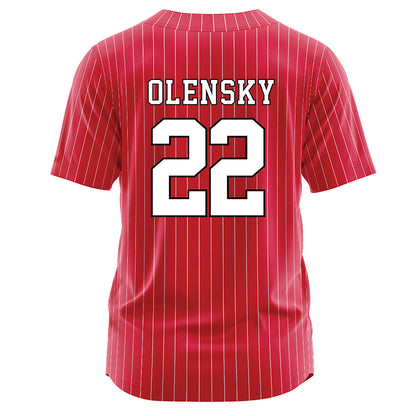 Nebraska - NCAA Softball : Caitlin Olensky - Red Jersey