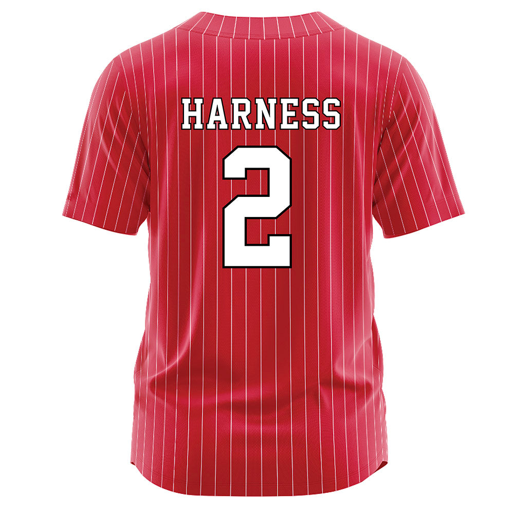 Nebraska - NCAA Softball : Sarah Harness - Red Jersey