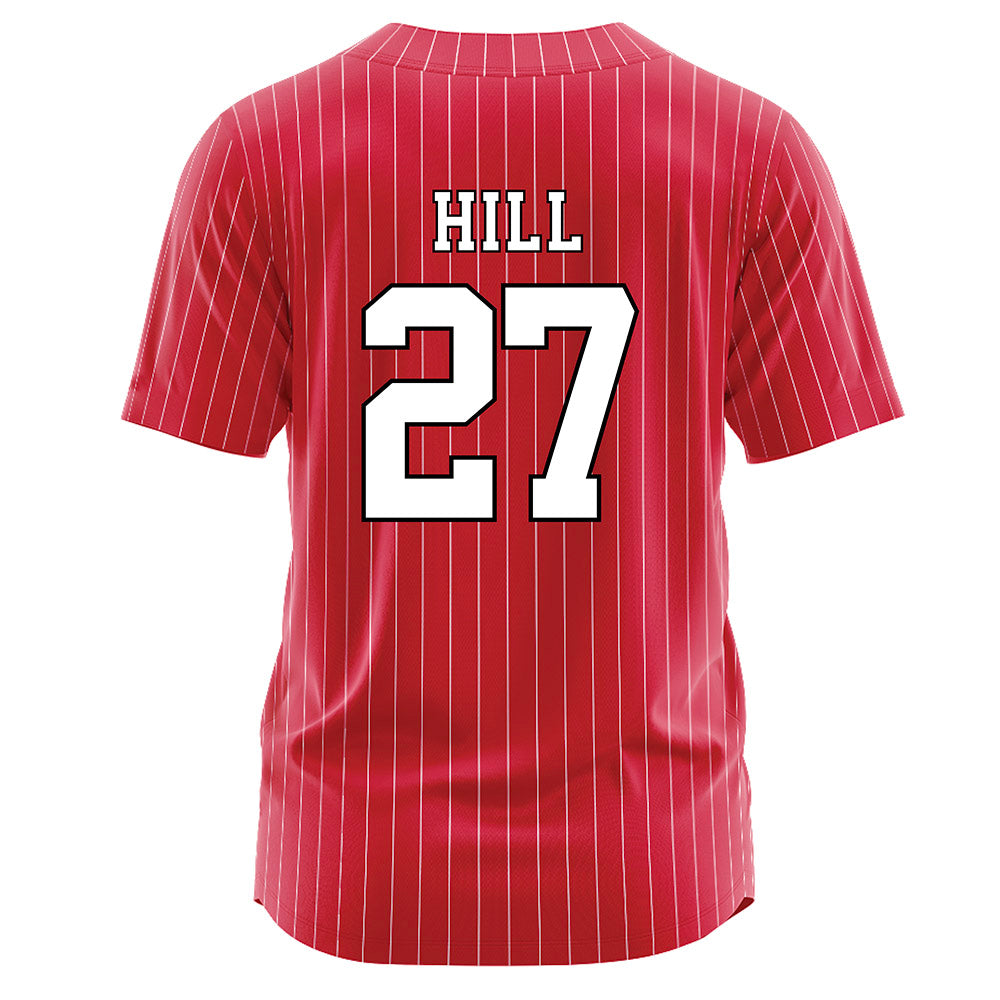 Nebraska - NCAA Softball : Natalia Hill - Scarlet Jersey-1