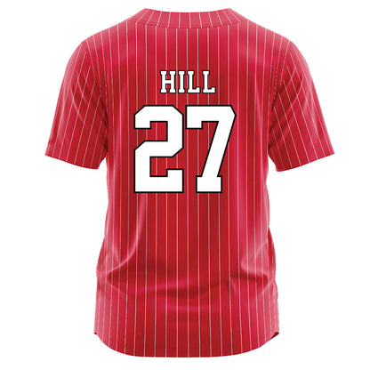 Nebraska - NCAA Softball : Natalia Hill - Scarlet Jersey-1