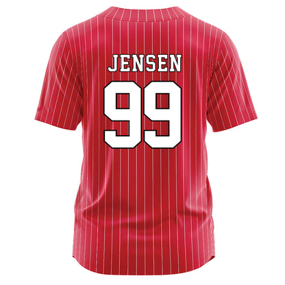Nebraska - NCAA Softball : Alexis Jensen - Scarlet Jersey-1