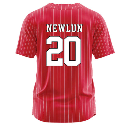 Nebraska - NCAA Softball : Abbey Newlun - Red Jersey