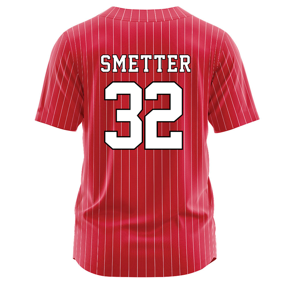 Nebraska - NCAA Softball : Ashley Smetter - Red Jersey