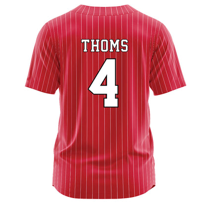 Nebraska - NCAA Softball : Malia Thoms - Red Jersey