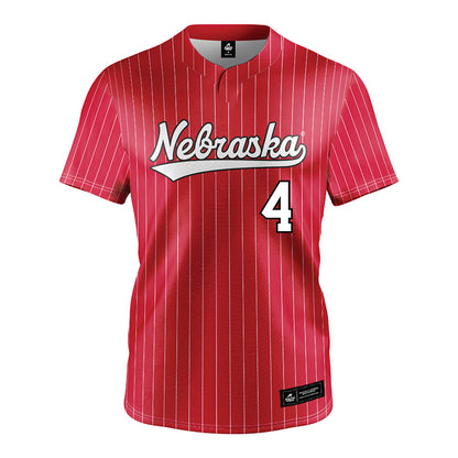 Nebraska - NCAA Softball : Malia Thoms - Red Jersey