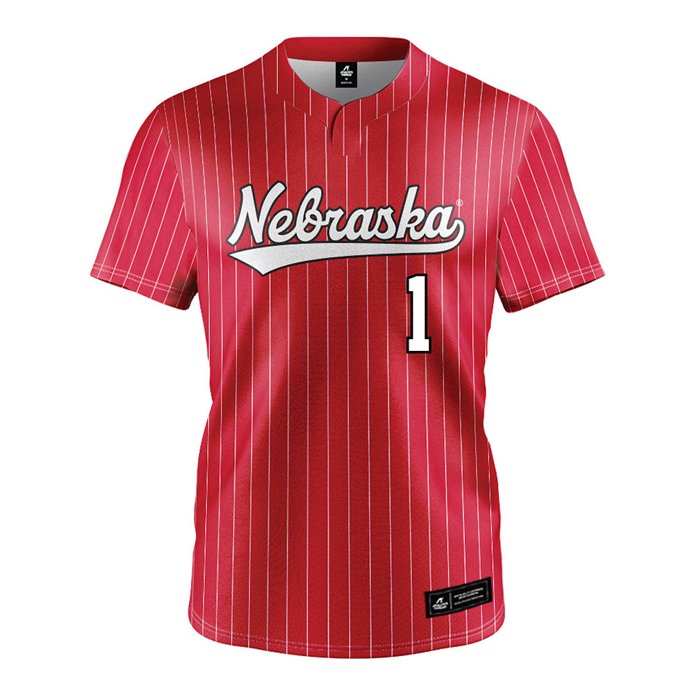 Nebraska - NCAA Softball : Olivia DiNardo - Scarlet Jersey-0