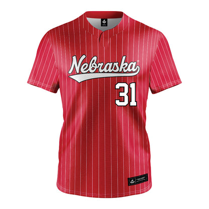 Nebraska - NCAA Softball : Kylee Magee - Scarlet Jersey-0